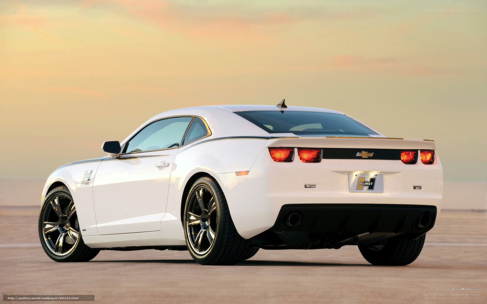 White Chevrolet Camaro Hurst