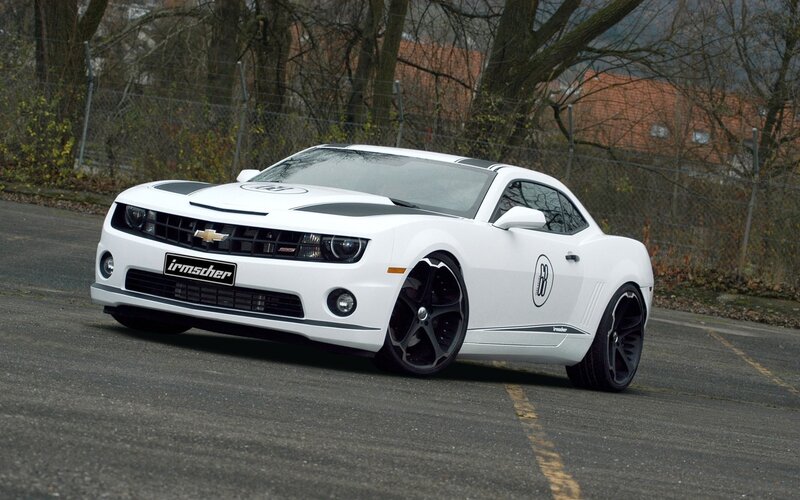 White Chevrolet Camaro — Neutral