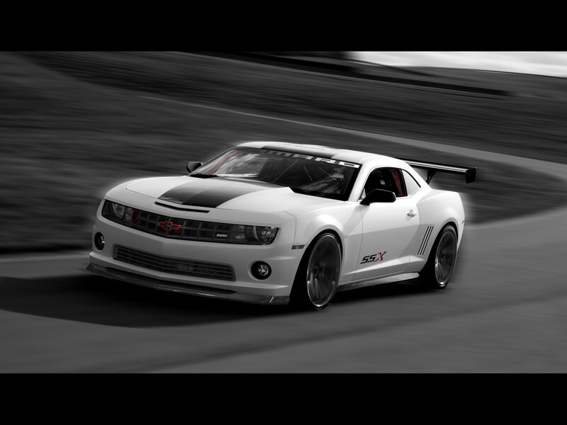 white chevrolet camaro ssx