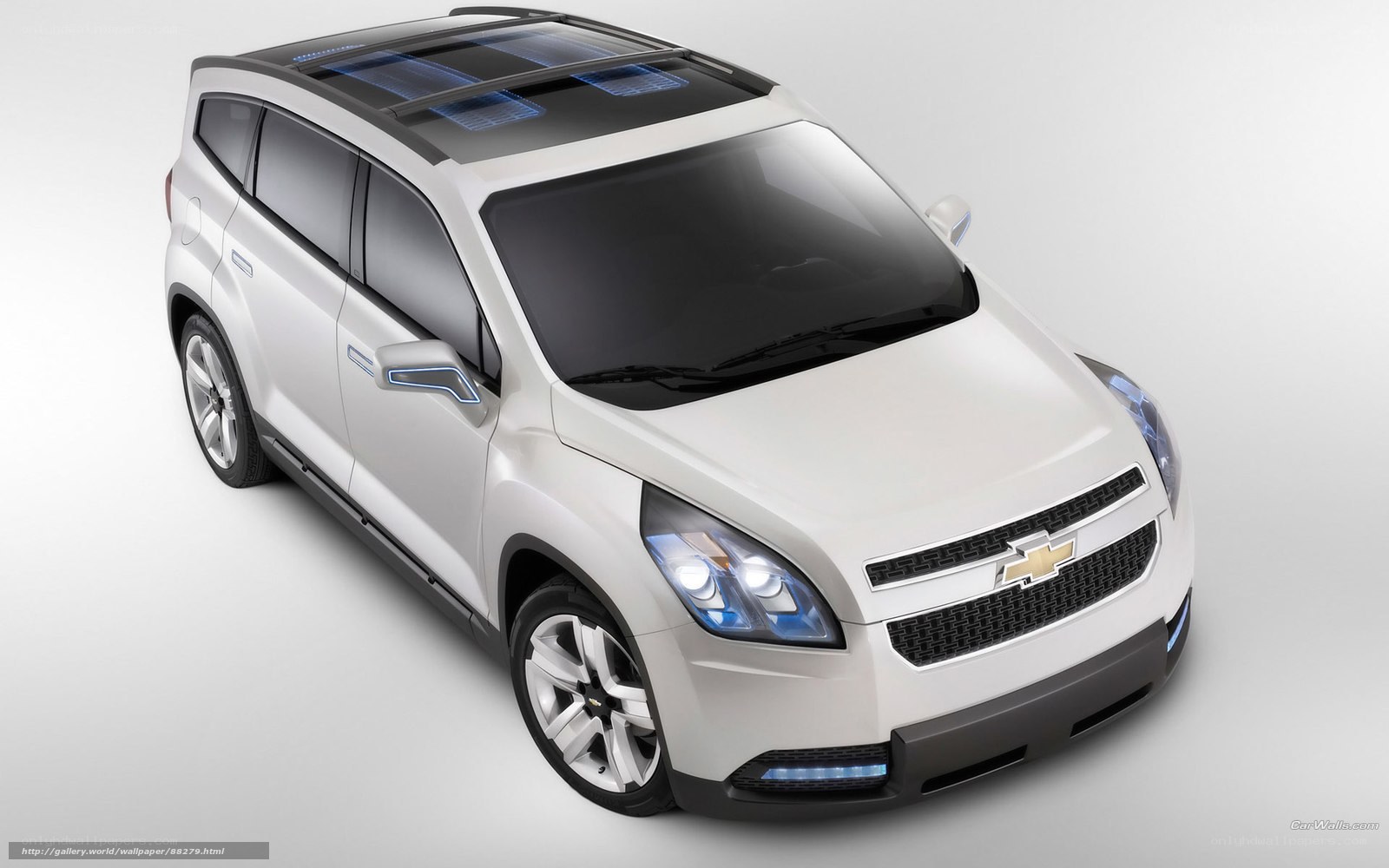 White Chevrolet Concept Car