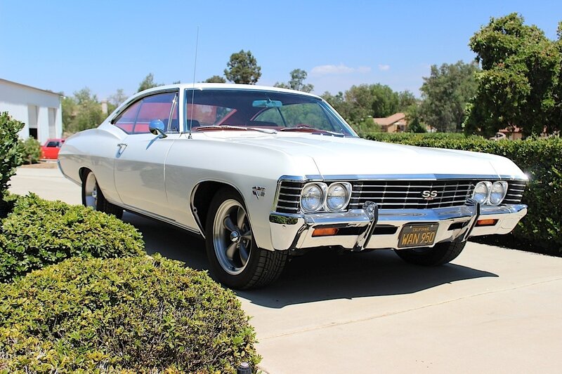 White Chevrolet Impala