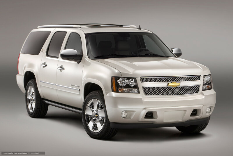white chevrolet suburban suv