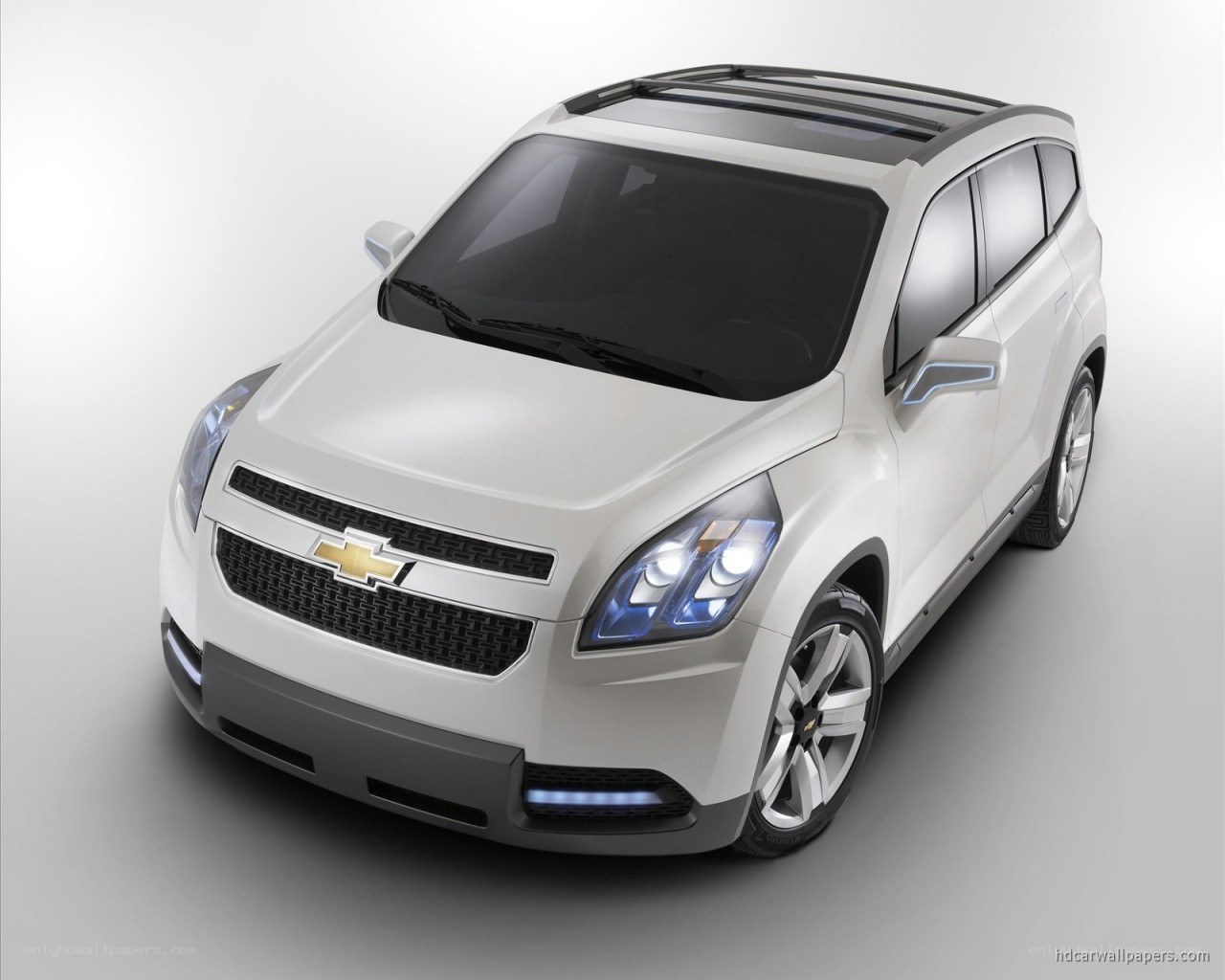 White Chevrolet SUV Concept
