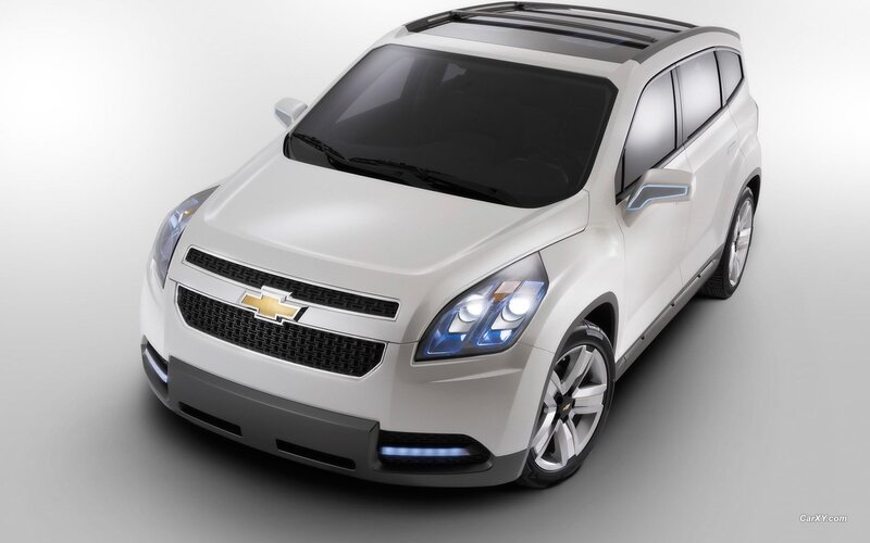 White Chevrolet SUV Concept