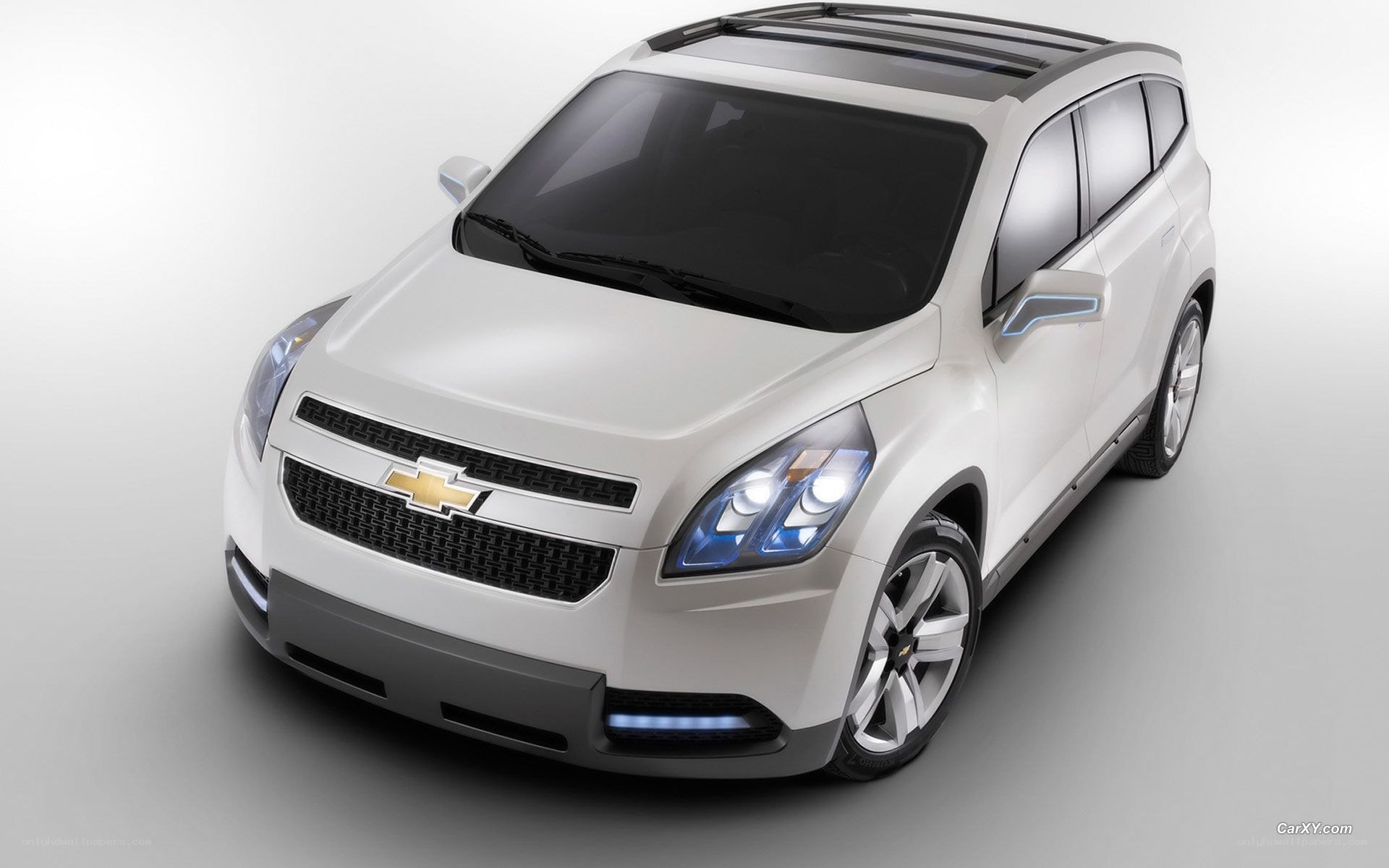 White Chevrolet SUV Concept