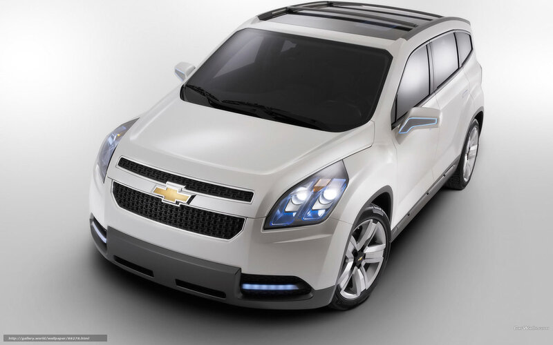 White Chevrolet SUV Concept
