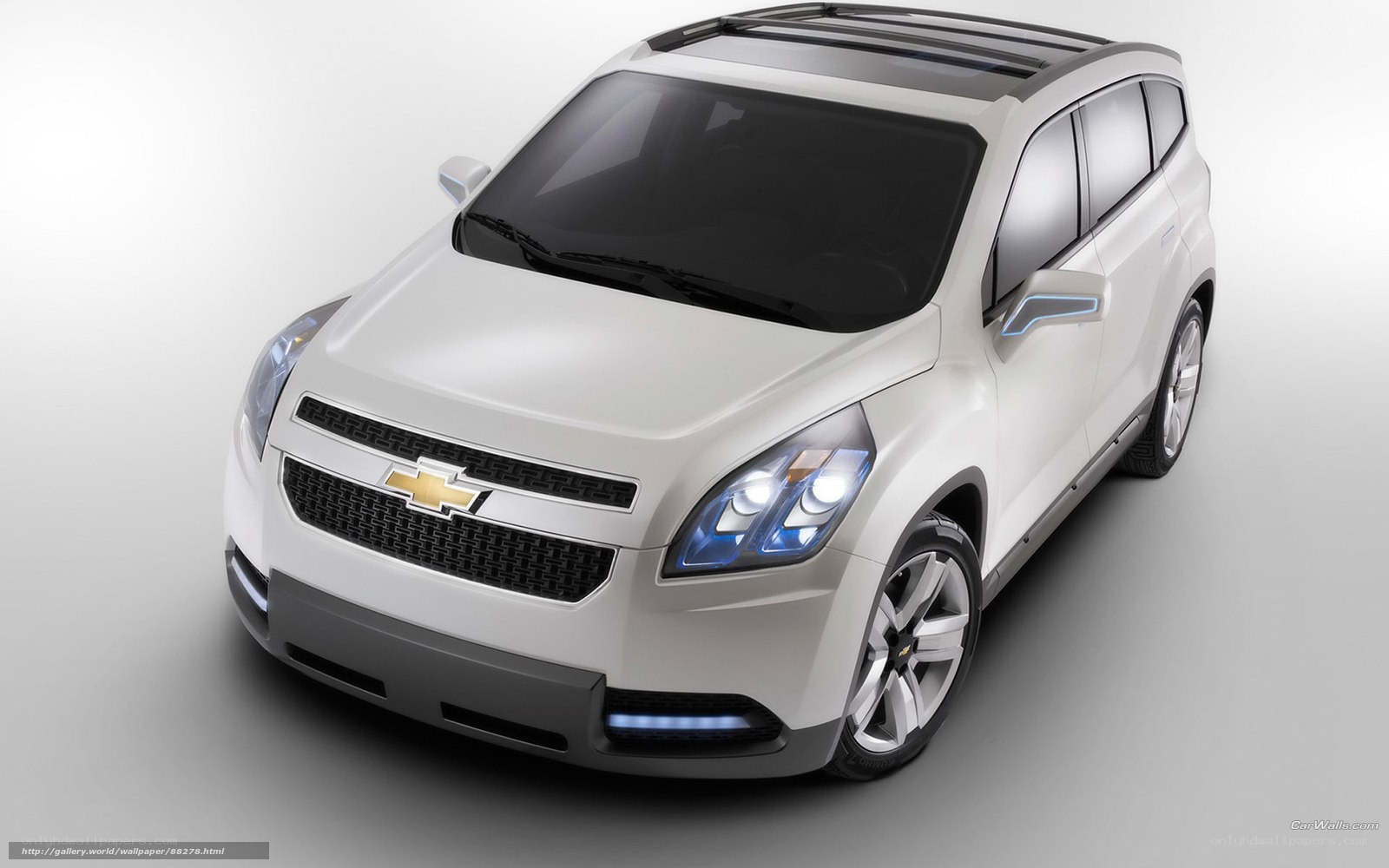 White Chevrolet SUV Concept