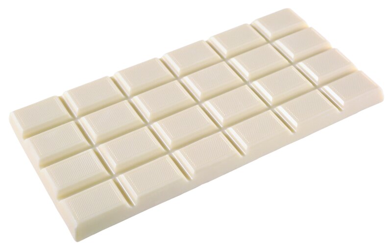 white chocolate bar