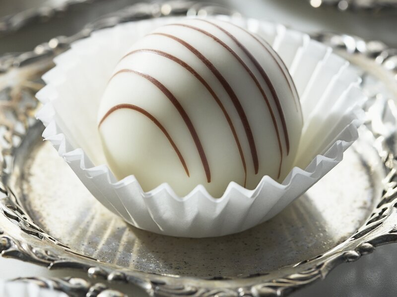 white chocolate truffle