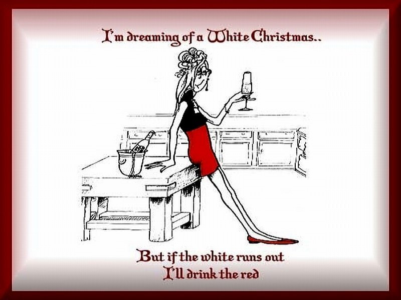 white christmas humor