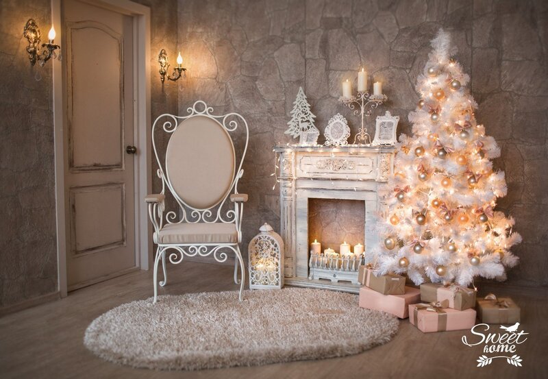 White Christmas Tree — Cozy