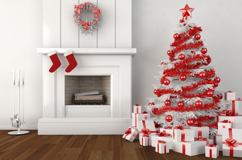 White Christmas Tree