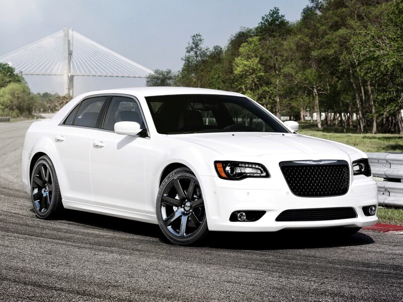 White Chrysler 300 Sedan — Calm