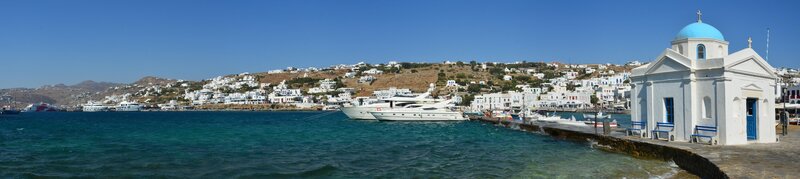 White Church by Harbor