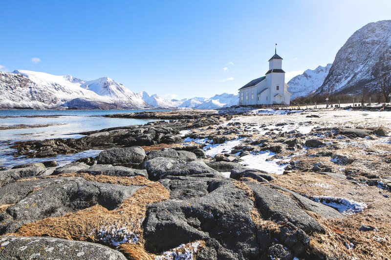 White Church on Coast
