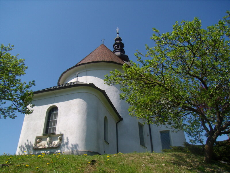 White Church on Hill