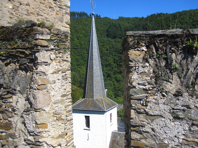 White Church Steeple — Gray, Serene, Afternoon