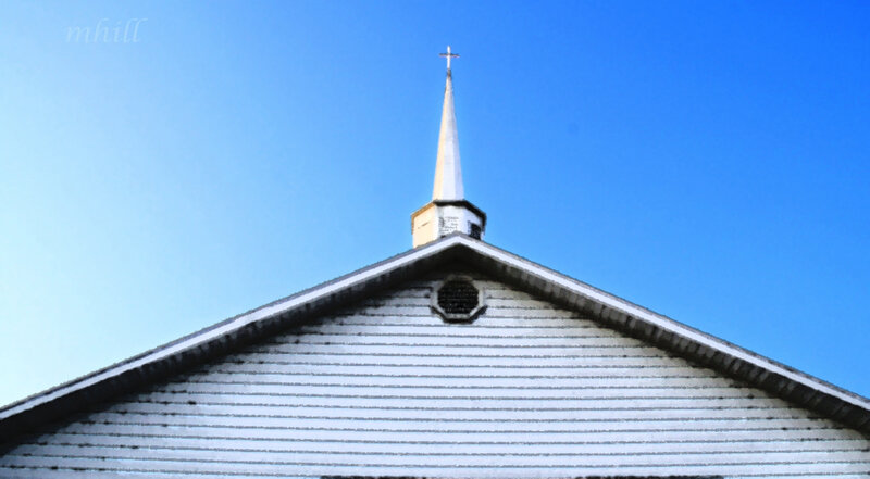 White Church Steeple
