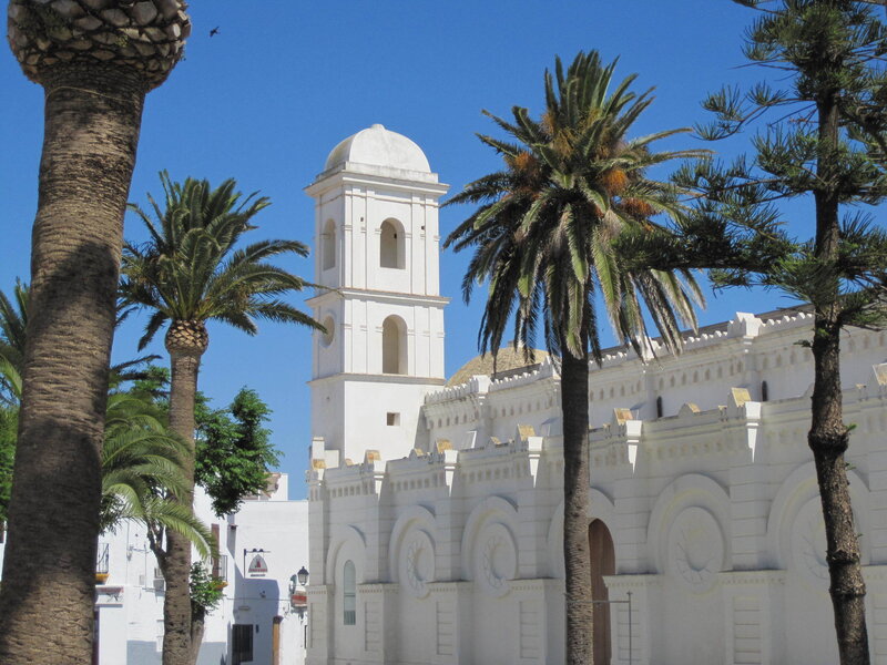 White Church with Bell Tower — Serene