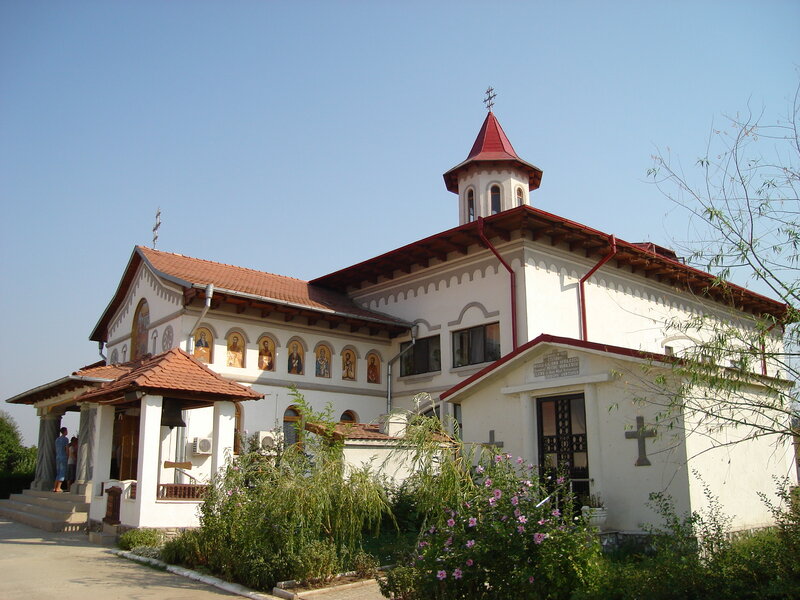 White Church with Red Roof — Serene
