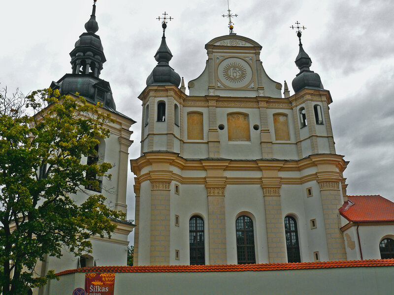 White Church with Towers — Overcast