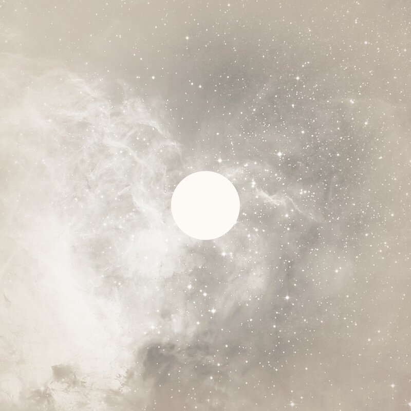 White Circle in Nebula