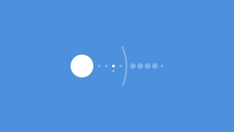 white circle with dots
