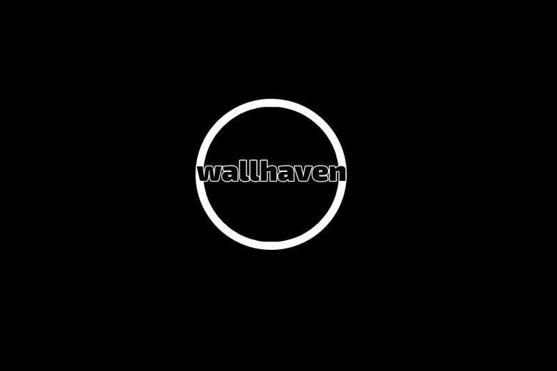 White Circle with Text