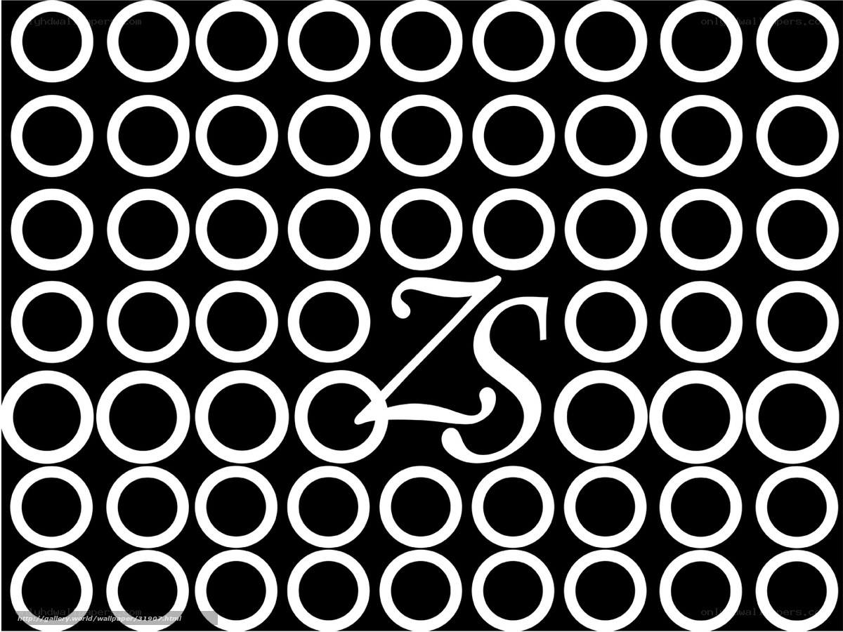 white circles on black background