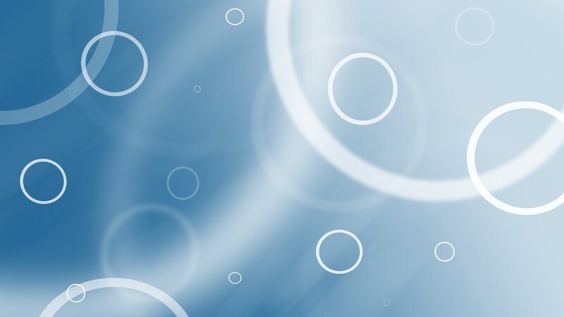 White Circles on Blue — Calm
