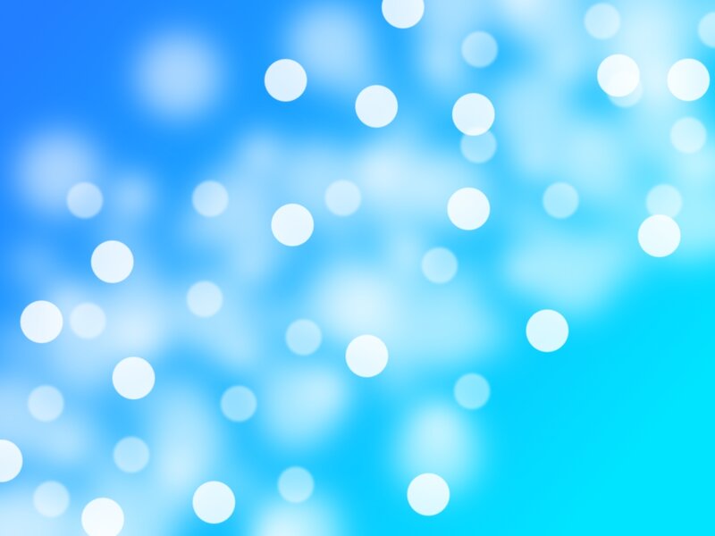 White Circles on Blue