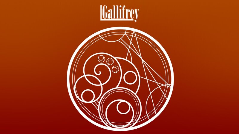 White Circular Design