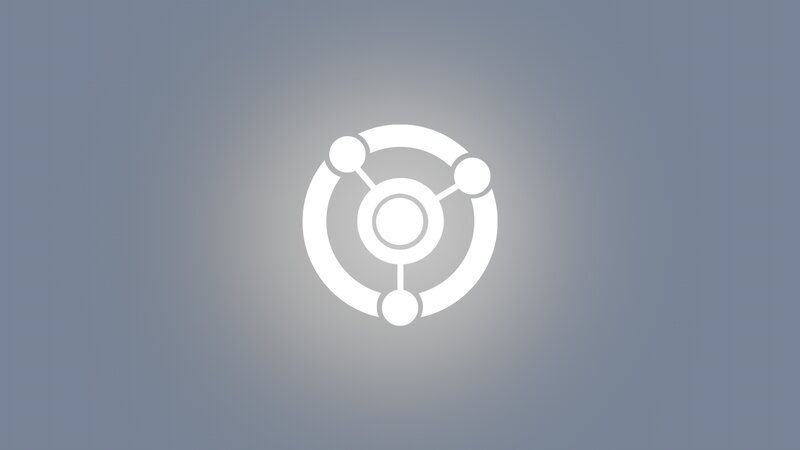 White Circular Logo