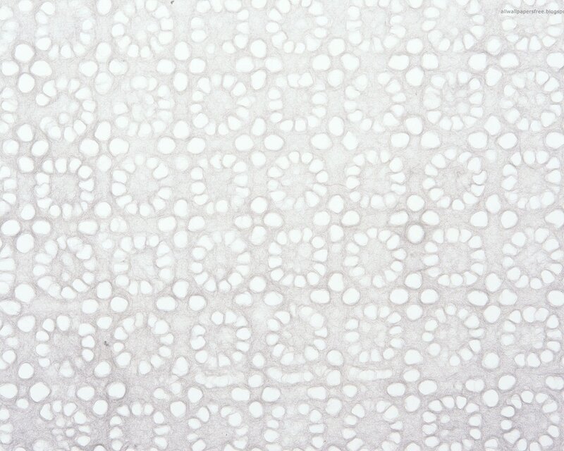 white circular pattern