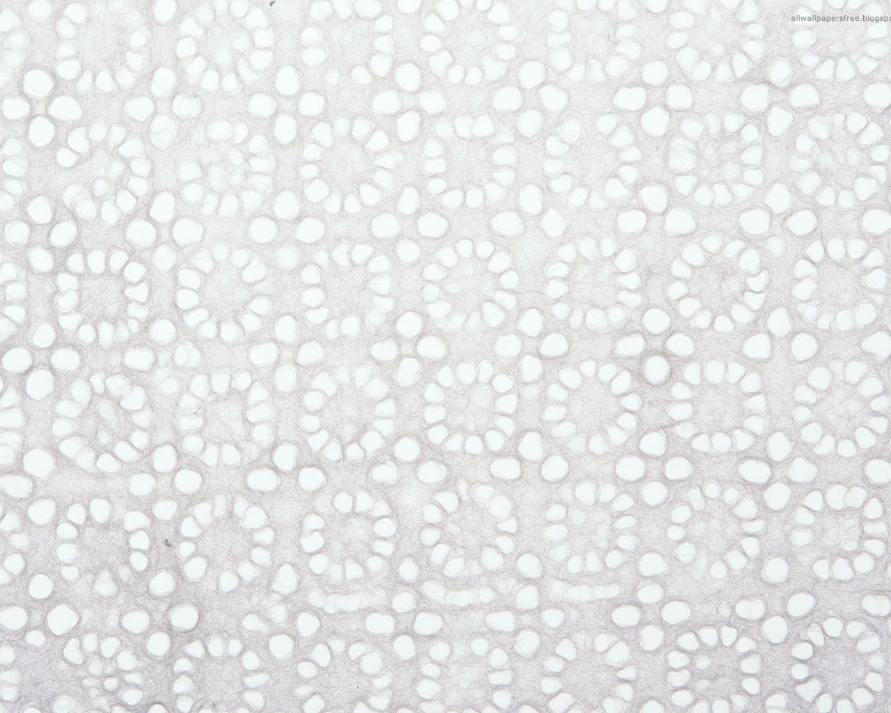 white circular pattern