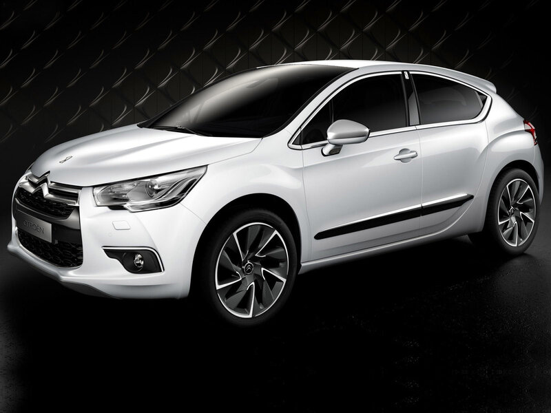 White Citroen Car