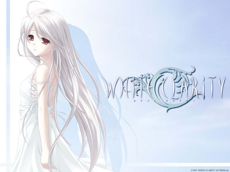 White Clarity anime artwork