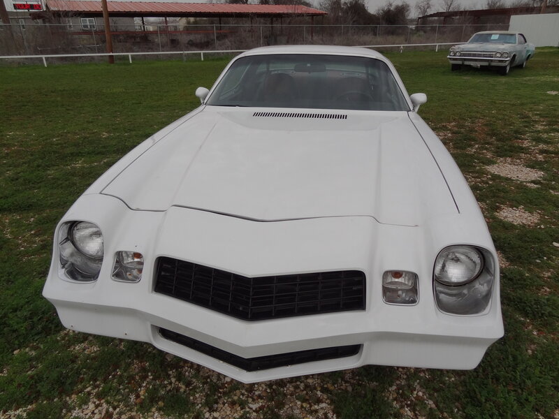 White Classic Car — Calm, Afternoon, Photograph, Grass