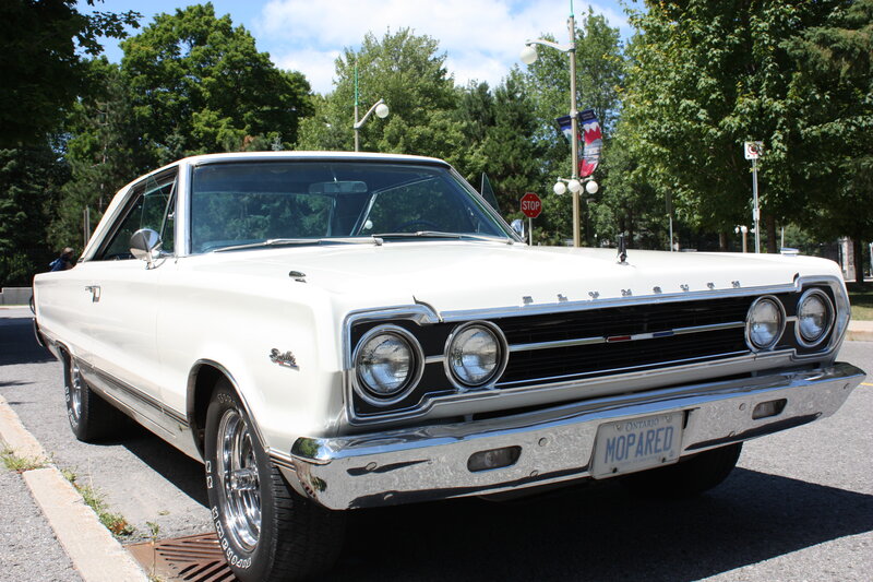 White Classic Car — Calm, Afternoon, Photograph, Trees
