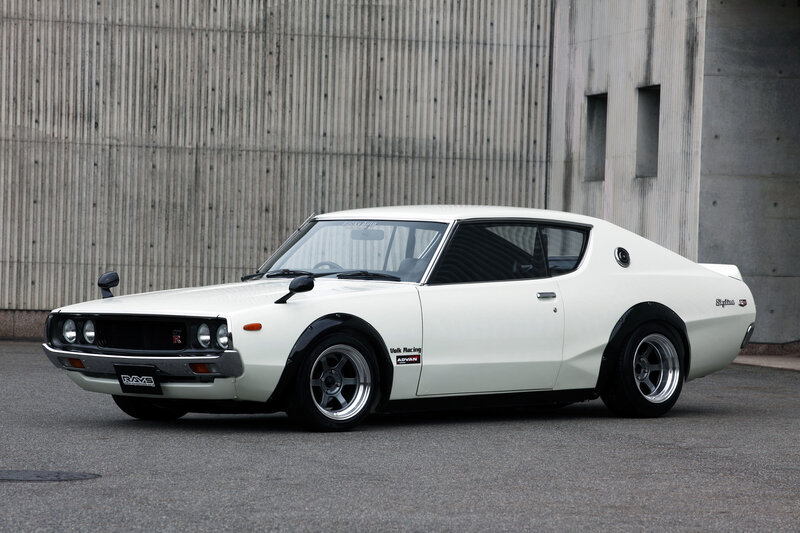 White Classic Car — Calm