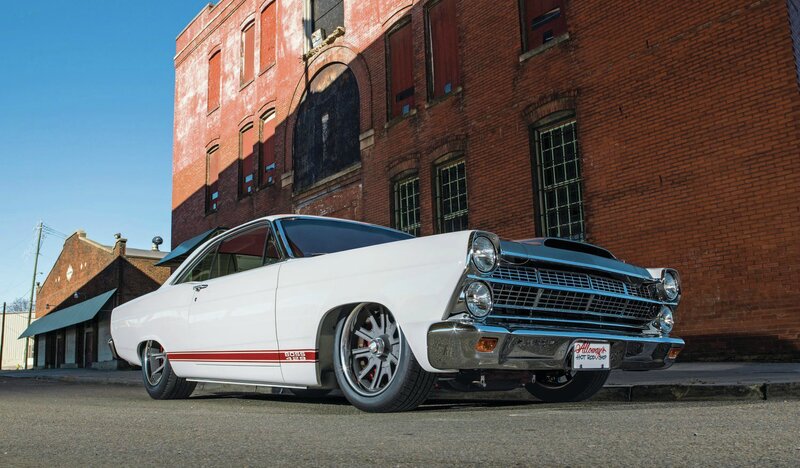 White Classic Car — Dramatic, Afternoon, Photograph
