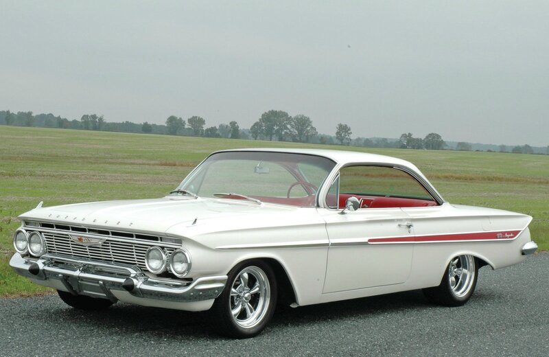 White Classic Car — Serene, Photograph, Field