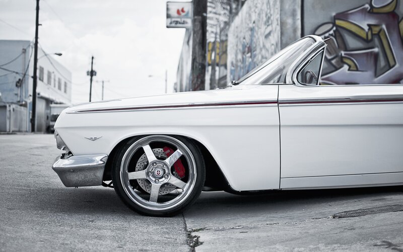 white classic convertible car