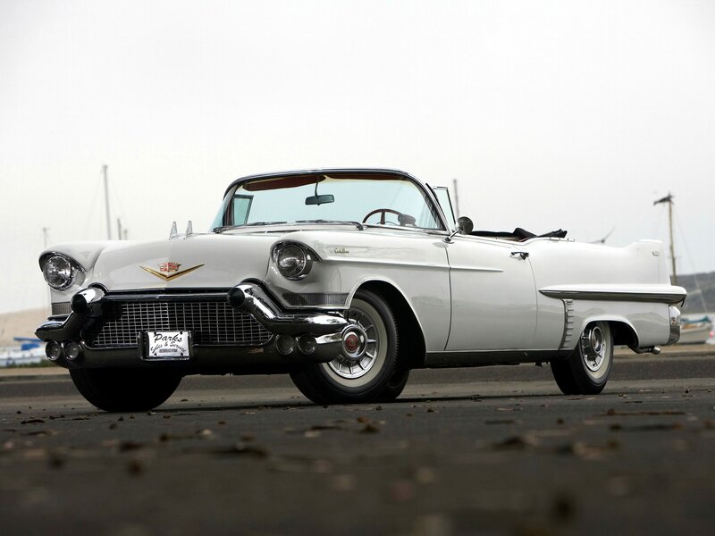 White classic convertible car