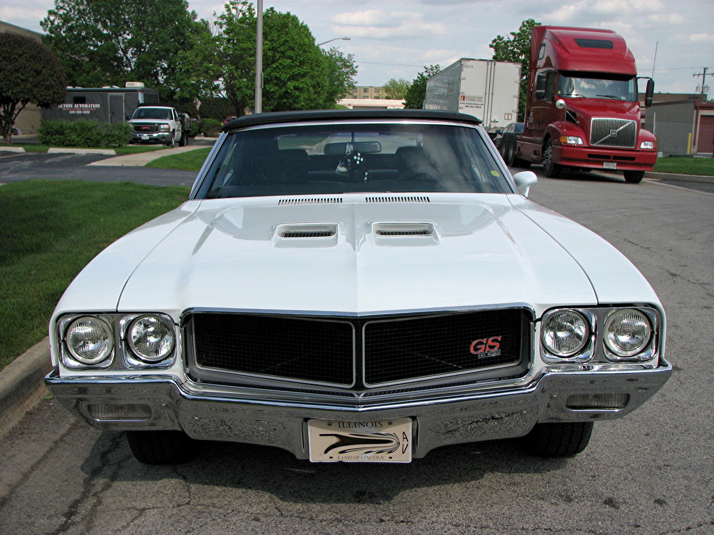 white classic convertible car