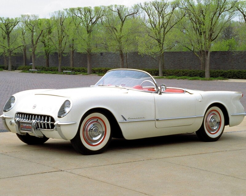 White Classic Convertible — Serene, Spring