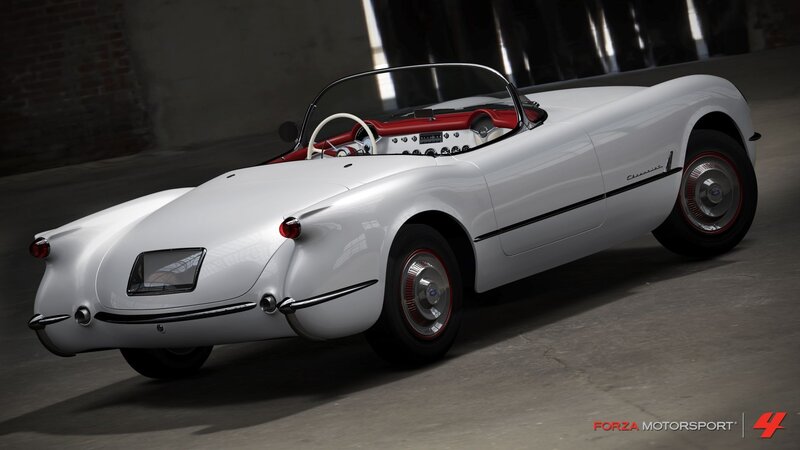White classic convertible sports car