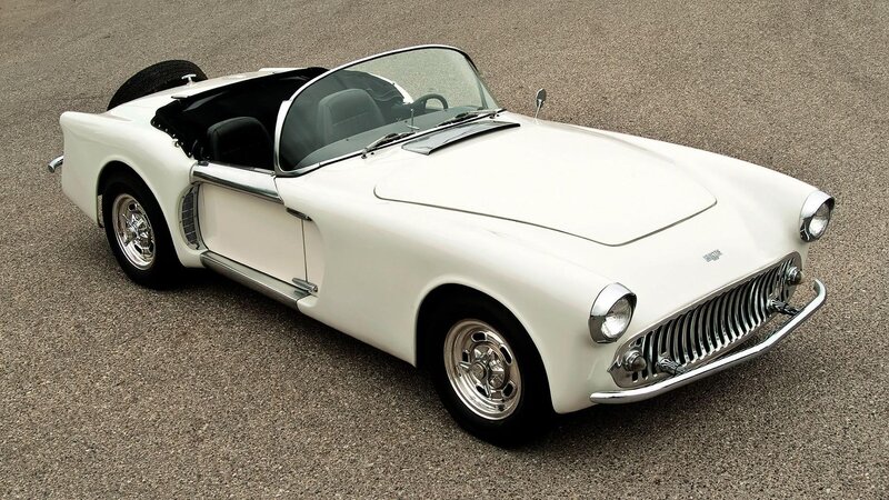 white classic convertible sports car