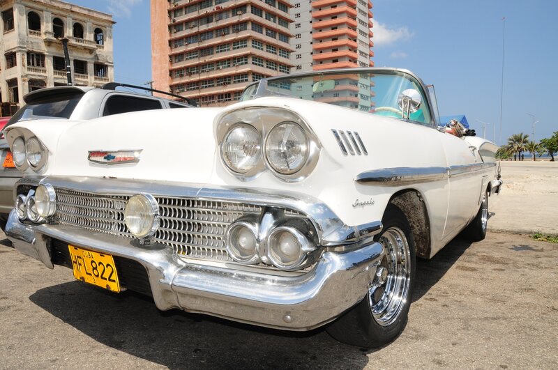 White Classic Convertible