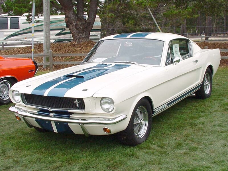 White Classic Muscle Car — Calm, Afternoon, Photograph, Grass